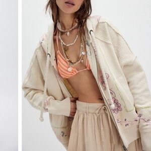 NWT Free People Vine Hoodie, XS